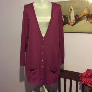 Avenue Plus Size Cardigan